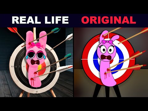 The Best TikTok of Sprunki | REAL LIFE Plush vs ORIGINAL | Incredibox