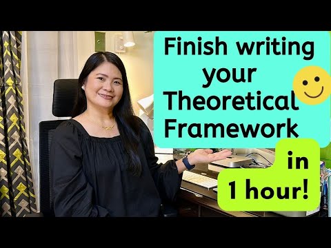 How to write Theoretical Framework | Research tips | List of theories