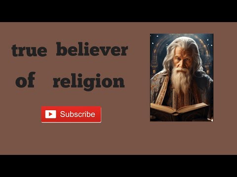 Be a follower of religion | true faith in religion | pure beliefs of religion