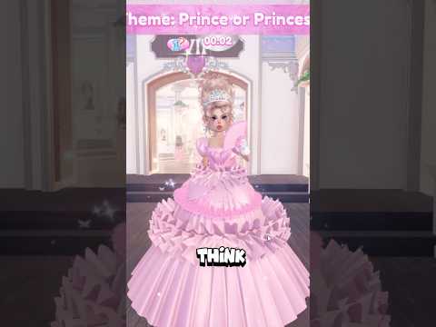 Who's your favorite princess? #roblox #dresstoimpress #shorts