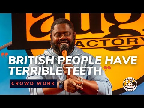 British People Have Terrible Teeth - Comedian BT Kingsley - Chocolate Sundaes Standup Comedy