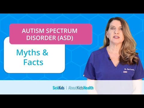 Autism spectrum disorder: Myths and facts with Dr. Beth  | AboutKidsHealth at SickKids