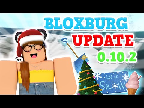 NEW BLOXBURG CHRISTMAS 0.10.2 UPDATE