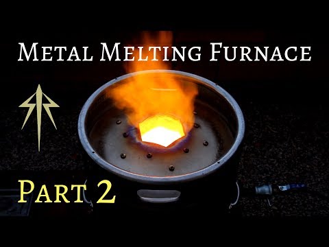 How to Make a Metal Melting Furnace│Foundry Build Detailed│Part 2