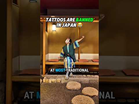 Tattoos ARE BANNED in Japan! 😱