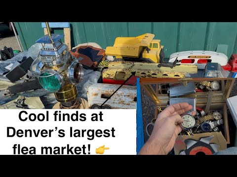 Let’s explore Denvers largest Flea Market! Mile high market