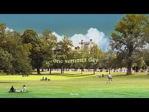 Park Ambience on a Sunny Day🌿Positive energy🍀Design making tutorial