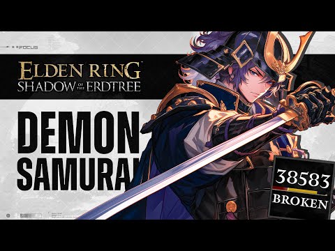 Elden Ring DLC - How To Make The Best S TIER Demondance Samurai, Broken Max Damage Falx Build