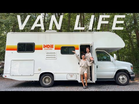 Traveling in a Van for a week... getting ready for van life + first day of traveling vlog