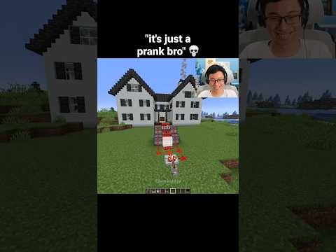 Minecraft TNT Prank Moment