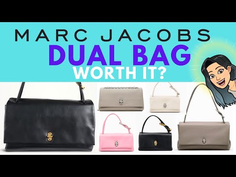 💓💓 MARC JACOBS THE DUAL BAG REVIEW💓🛍  MARC JACOBS BAG REVIEW. SHOPPING MARC JACOBS HANDBAG REVIEW