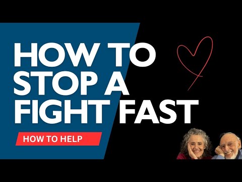 How to stop a fight fast with Dr. Julie Gottman