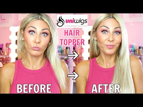 UNIWIGS HAIR TOPPER REVIEW+ DEMO!