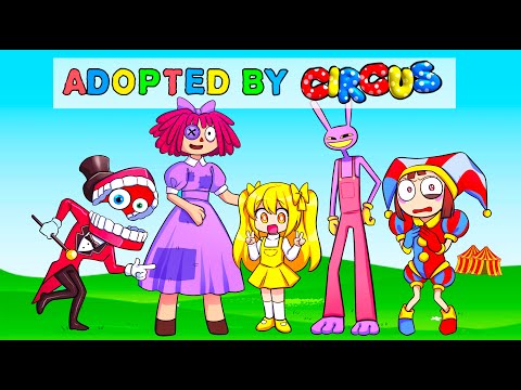 I got ADOPTED by THE AMAZING DIGITAL CIRCUS In Roblox!