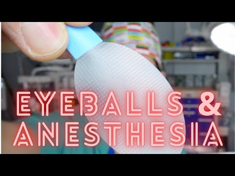 Eye injury under anesthesia?