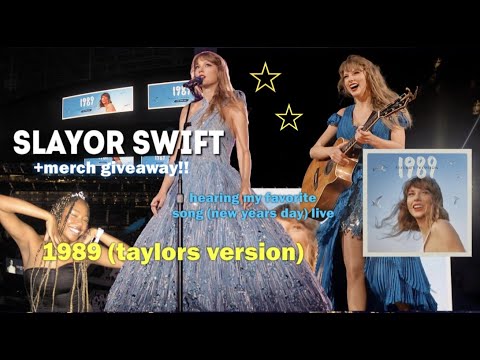 ERAS TOUR LA NIGHT 6 and 1989 ANNOUNCEMENT + merch giveaway (biggest slay ever)