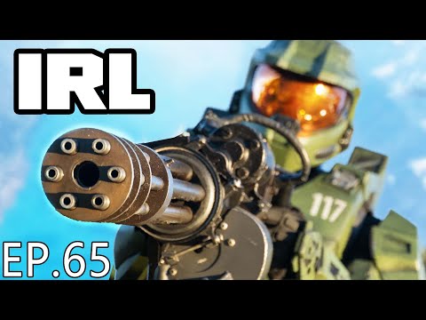 Master Chief Shoots A REAL MINIGUN (World's Fastest Machine Gun) | Living With Chief Ep.65