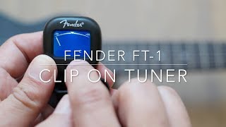 Fender FT-1 clip-on tuner