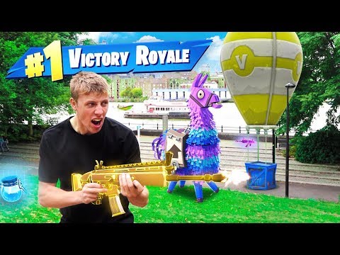 REAL LIFE FORTNITE CHALLENGE