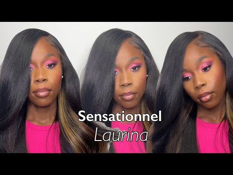 SYNTHETIC QUICK WEAVE?? | Sensationnel What Lace “Laurina” + Wig Giveaway | Taylor Loraine