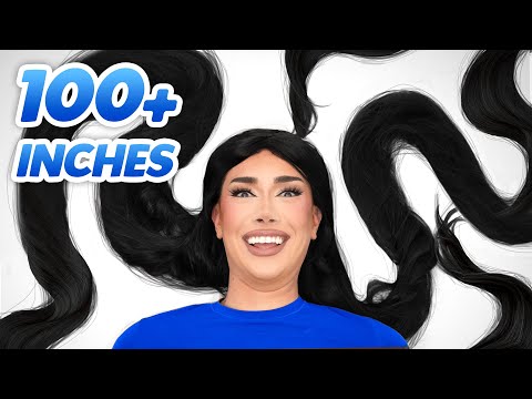 Wearing The World's Longest Wig For A Day!