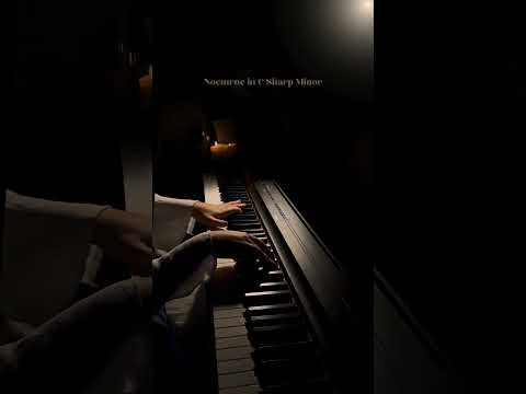 Nocturne in C Sharp Minor - Chopin #shorts