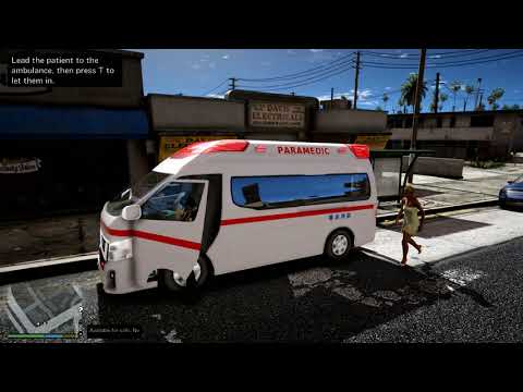 【LSPDFR0.4.3】救急隊 EMS　NV350【GTA5】