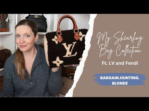 My Shearling Bag Collection Ft. LV and Fendi