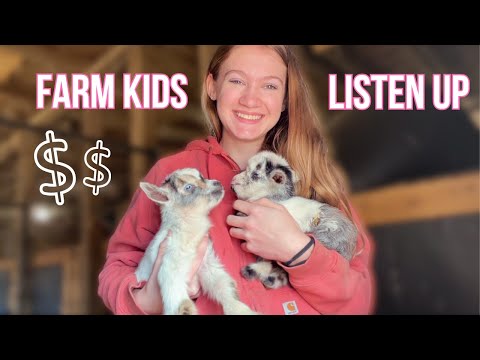 25+ Ways to Make MONEY as a FARM KID