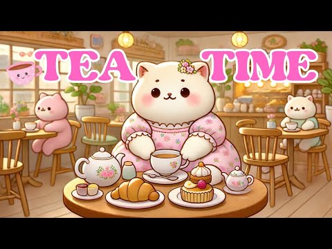 Tea Time in Cafe ☕🍵 | 1 Hour Cozy Lofi Music 🎶 | Relaxing & Chill Beats for a Peaceful Moment