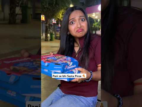 #Ad Domino's ab Pani se b sasta 🤑 Check comment ✅ #Shorts #Viral #dominos