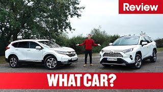 2021 Toyota RAV4 vs Honda CR-V – hybrid SUV showdown | What Car?