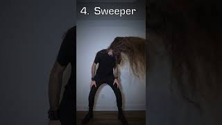 8 Headbang techniques #metal #shorts