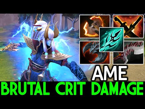 AME [Phantom Assassin] Brutal Crit Damage with Old School Build Dota 2