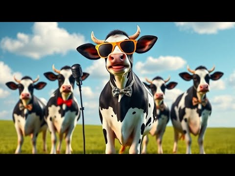 FUNNY COW DANCE 🤣🐮| COW SONG _ COW VIDEOS | DANCING COW | ANIMAL SOUND