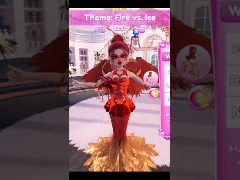 Theme - Fire vs Ice - Dress to Impress #dresstoimpress #roblox #dti #dtiroblox