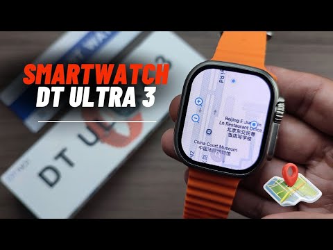 Smartwatch DTNO1 DT Ultra 3 Com Google Maps