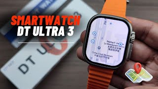 Smartwatch DTNO1 DT Ultra 3 Com Google Maps