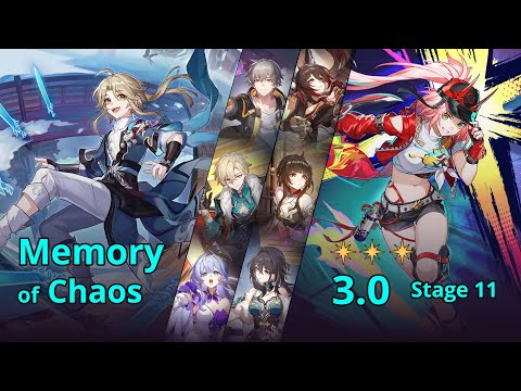 3.0 NEW MOC E2S2 Yanqing + Robin & E0 Rappa Super Break - Stage 11 (3 Stars) | Honkai: Star Rail