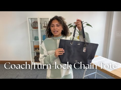 Coach Turn-lock Chain Tote Review