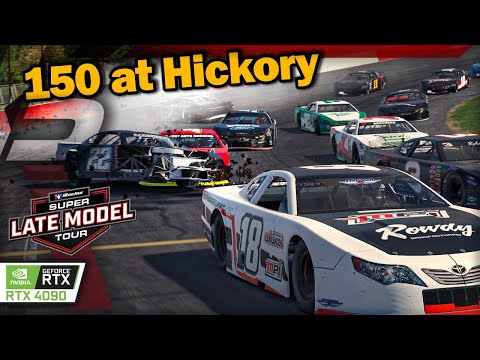 Super Late Model Tour - Hickory  - iRacing Oval Gameplay