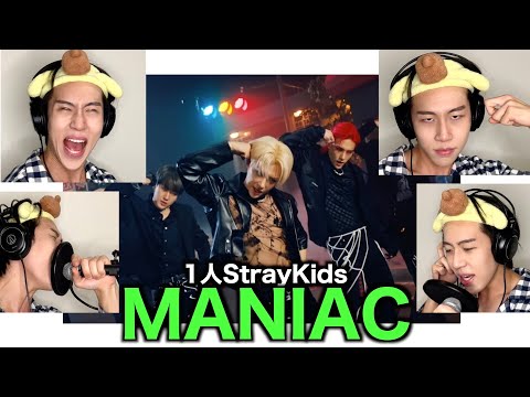 StrayKidsのMANIACを真面目にぺいポコが歌ってみた結果...【1人8役StrayKids】