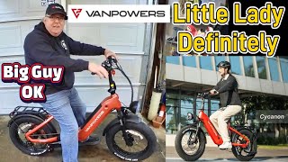 VANPOWERS Cycanon Fat Tire E Bike