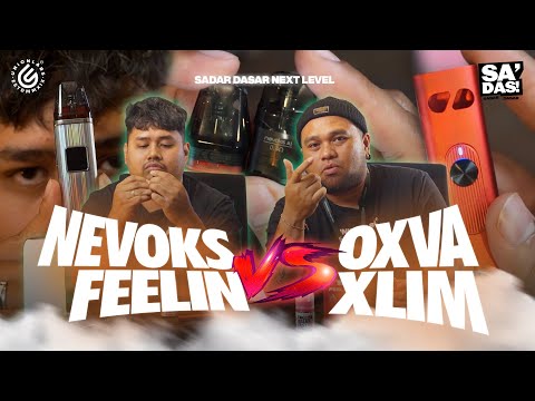 Sadar Dasar - Oxva Xlim Pro vs Nevoks Feelin A1! HASILNYA DILUAR NURUL!!