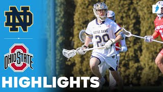 Notre Dame vs Ohio State | NCAA College Lacrosse | Highlights - March 08, 2025