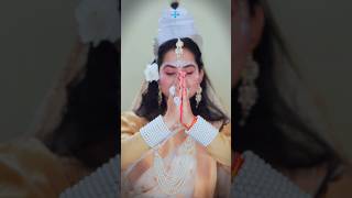 Maa Saraswati Sharde 🙏🌺 | Saraswati Vandana | Basant Panchami Special #saraswati #vandana #shorts