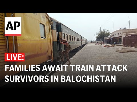 LIVE: Families await rescued passengers after insurgents attacked a train in Balochistan