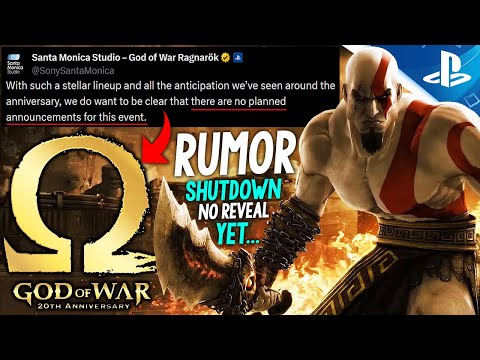 BIG PS5 Remaster Collection Rumor UPDATE - God of War 20th Anniversary Event Reveal SHUTDOWN