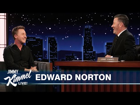 Edward Norton on Oscar Nomination for A Complete Unknown & Reading Harry Potter to His Kids