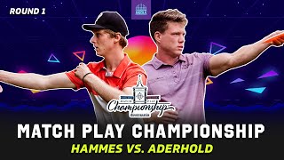 2021 DGPT MATCH PLAY CHAMPIONSHIP | ROUND1 | Adam Hammes vs. Ezra Aderhold